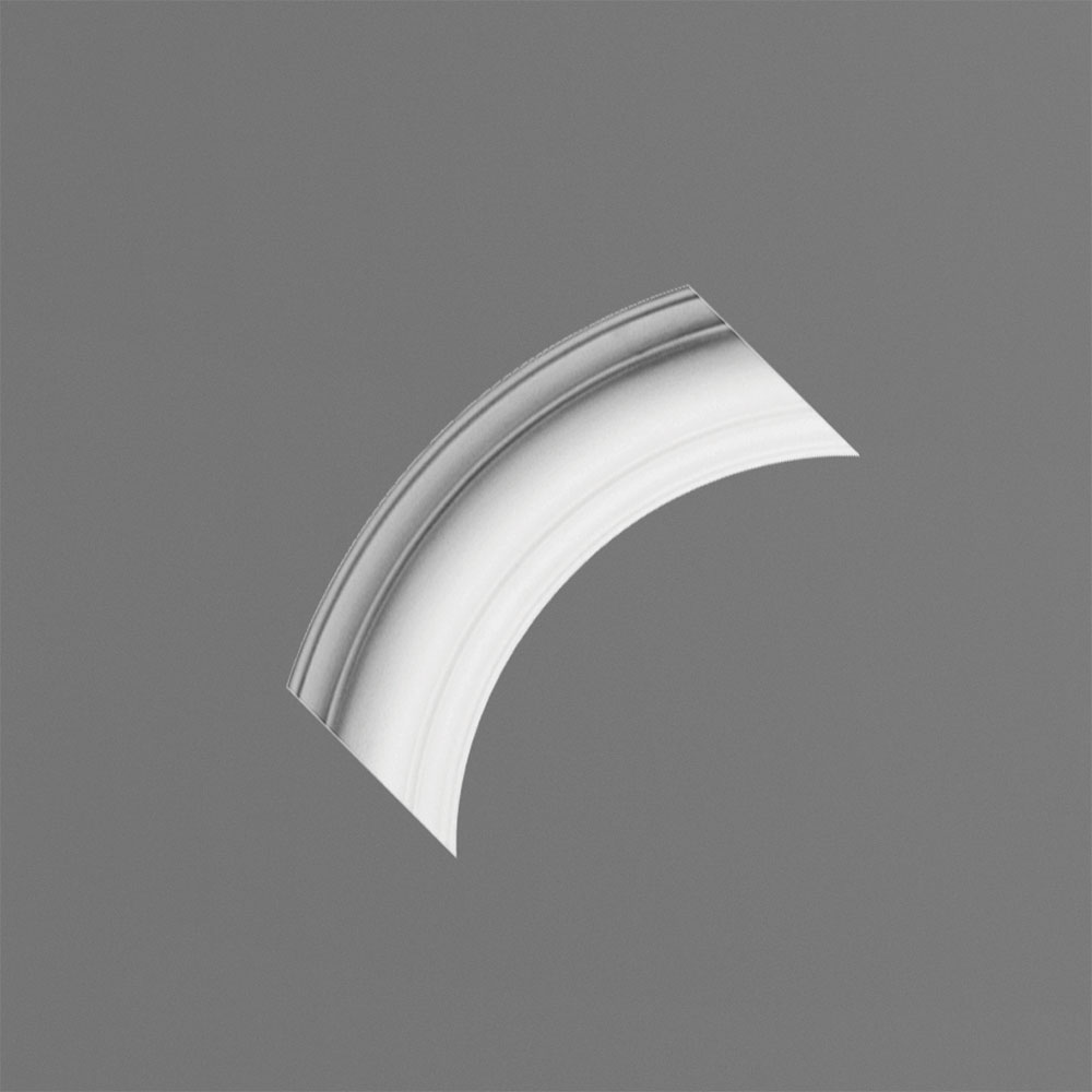 Decorative Curve for Panel Moulding